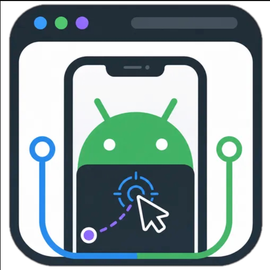 不需要Root，不需要装App，浏览器+视觉模型就能自动化Android